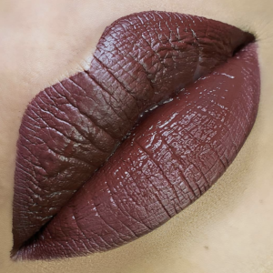 Ebony Lip Paint Swatch
